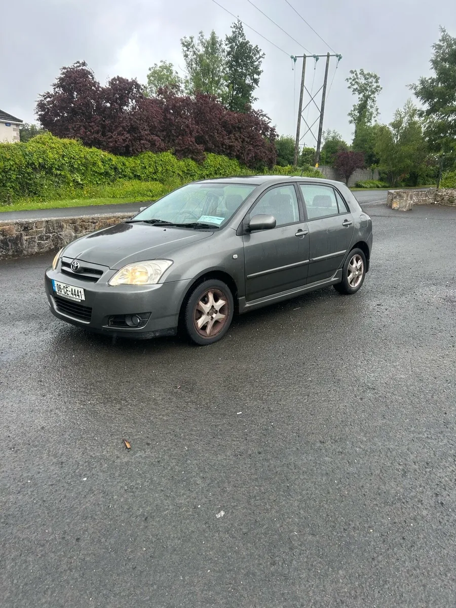 Toyota Corolla tax and test - Image 1