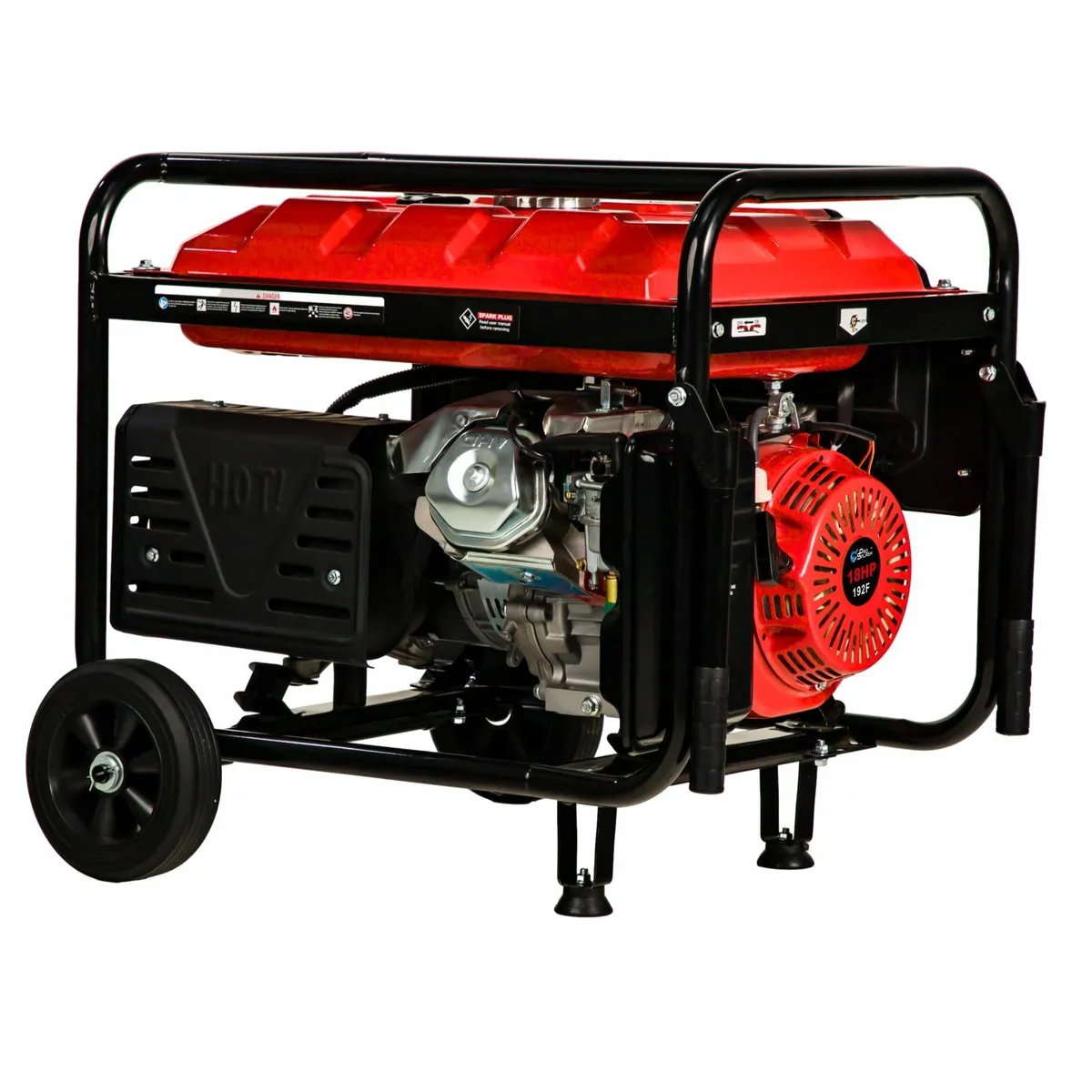 7500W Petrol Generator 25L Fuel Tank Key Start - Image 3