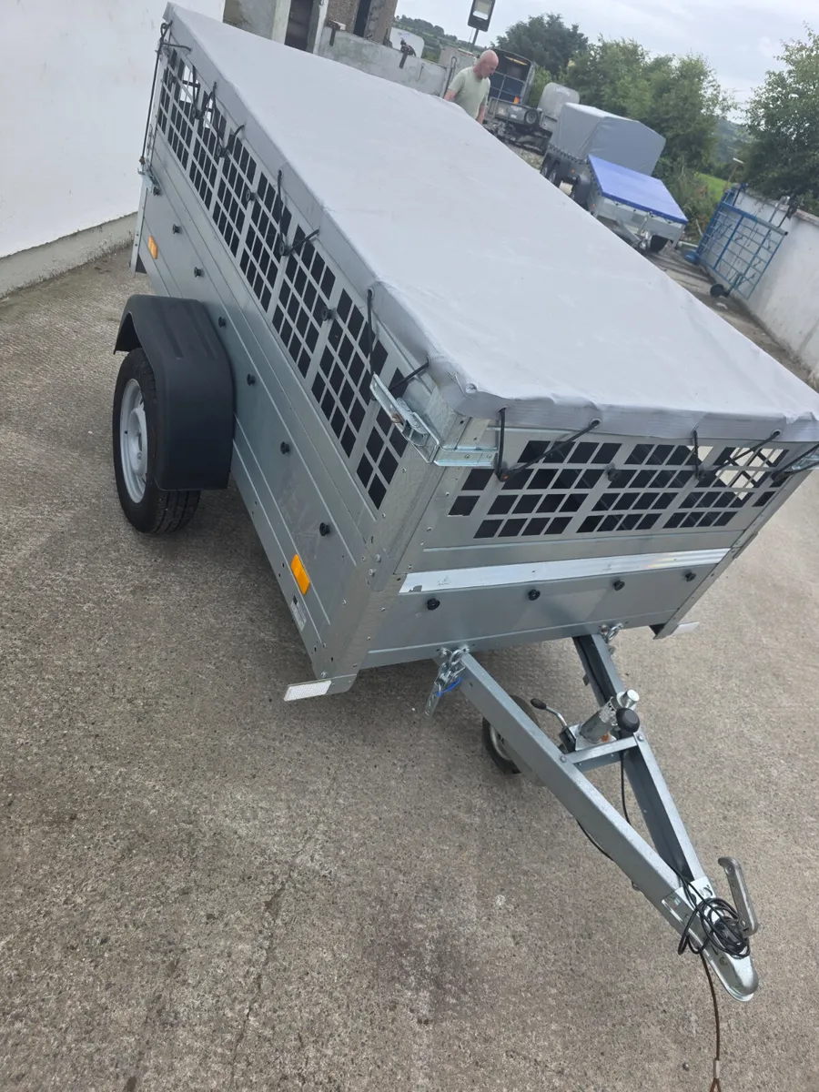 Selection of new 7x4 car trailers - Image 4