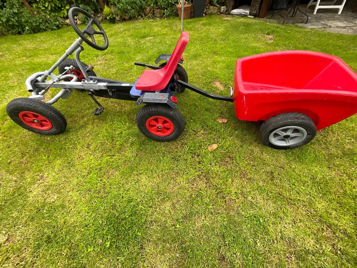 Zircon Go-kart and trailer - Image 1