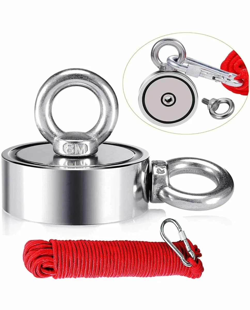 Double Sided Magnet fishing Kit D75mm Full Set - Image 3