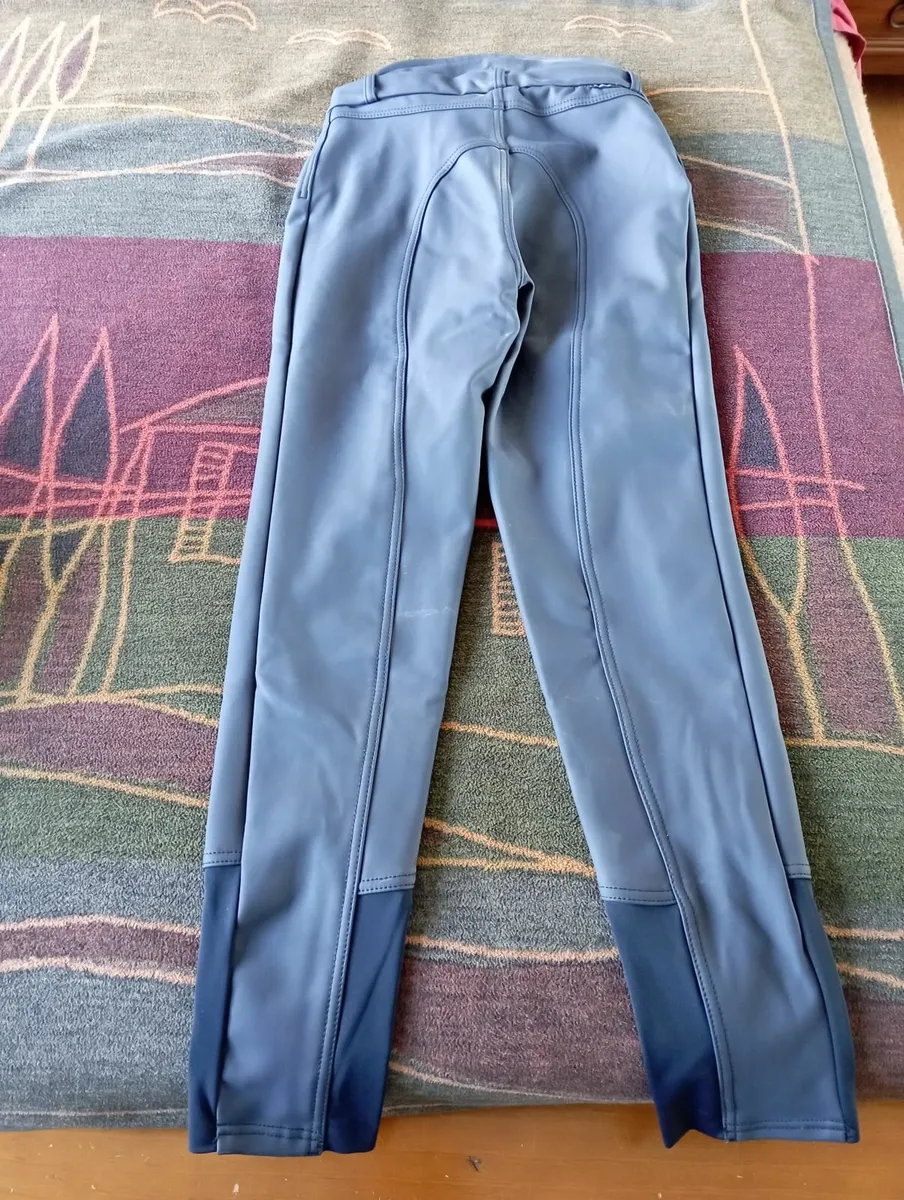 Kids'warm & water-repellent horse riding jodhpurs - Image 2