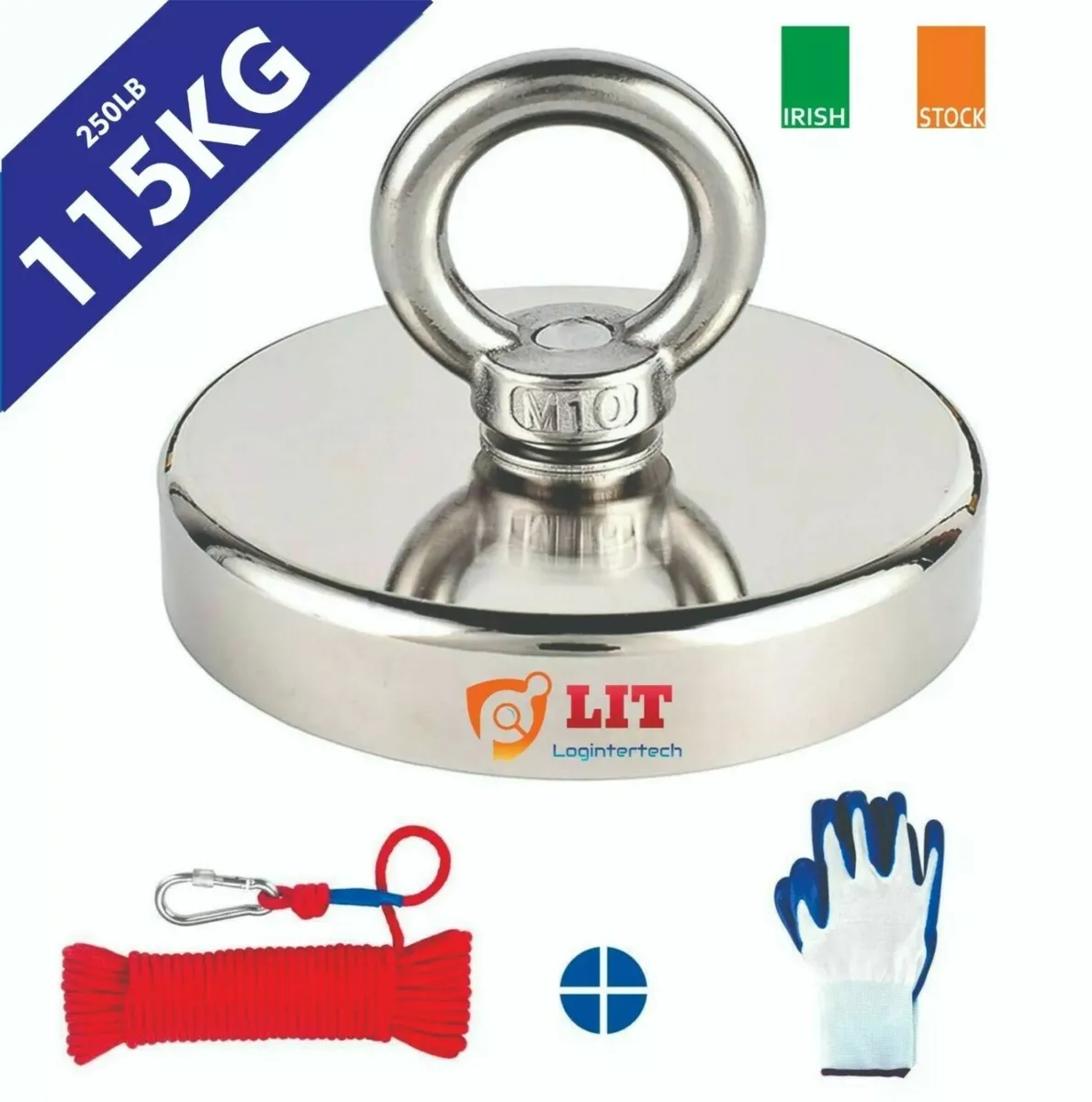 Super Strong Magnet Fishing 115KG Starting Kit - Image 1