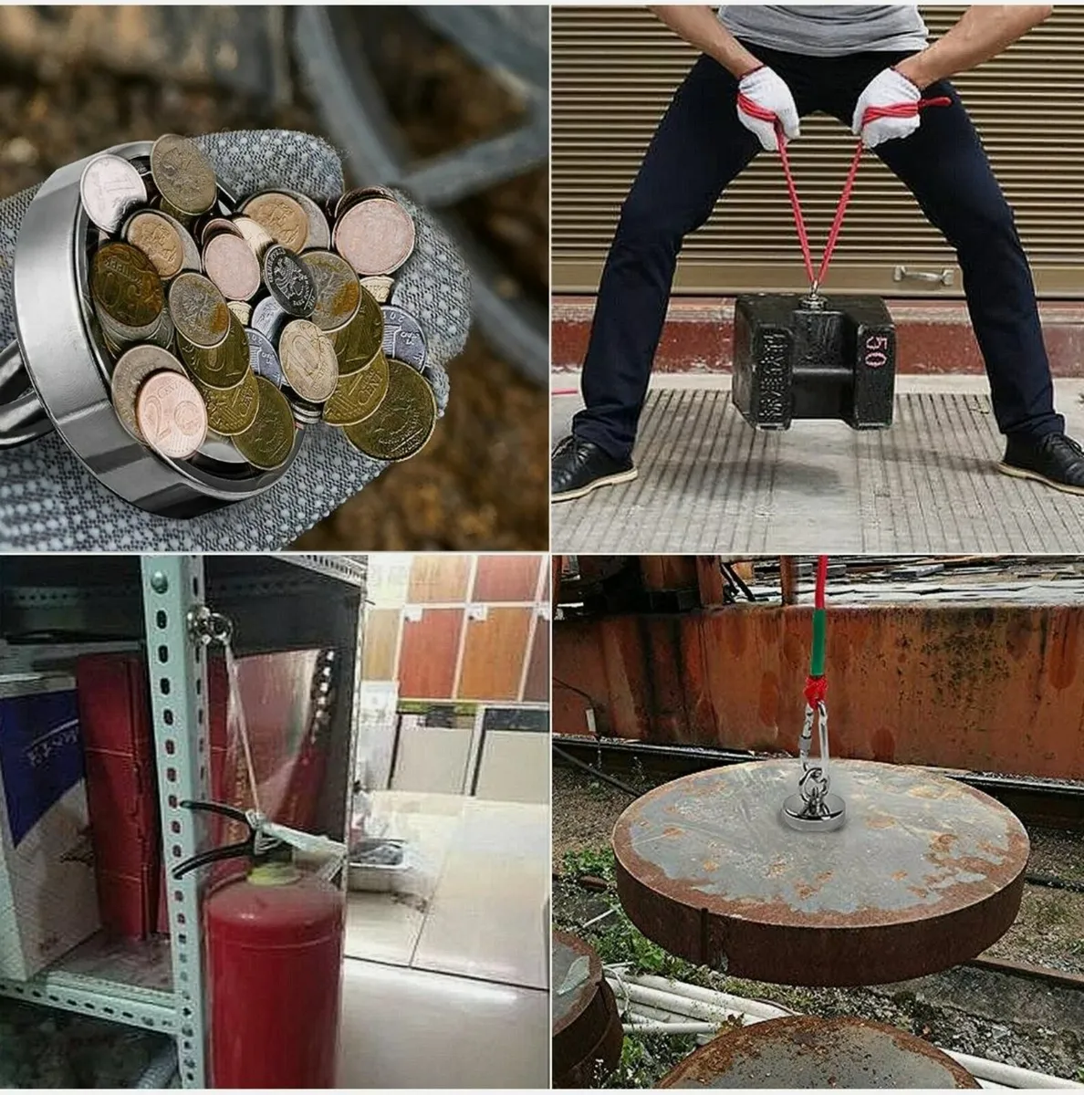 Super Strong Magnet Fishing 115KG Starting Kit - Image 2
