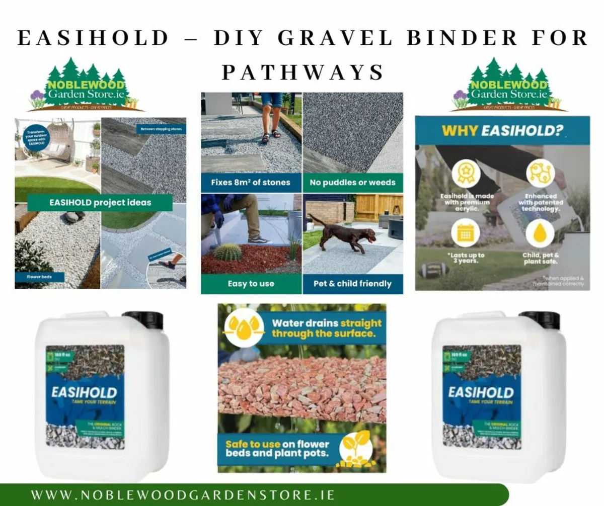 Easihold – DIY Gravel Binder for Pathways - Image 1