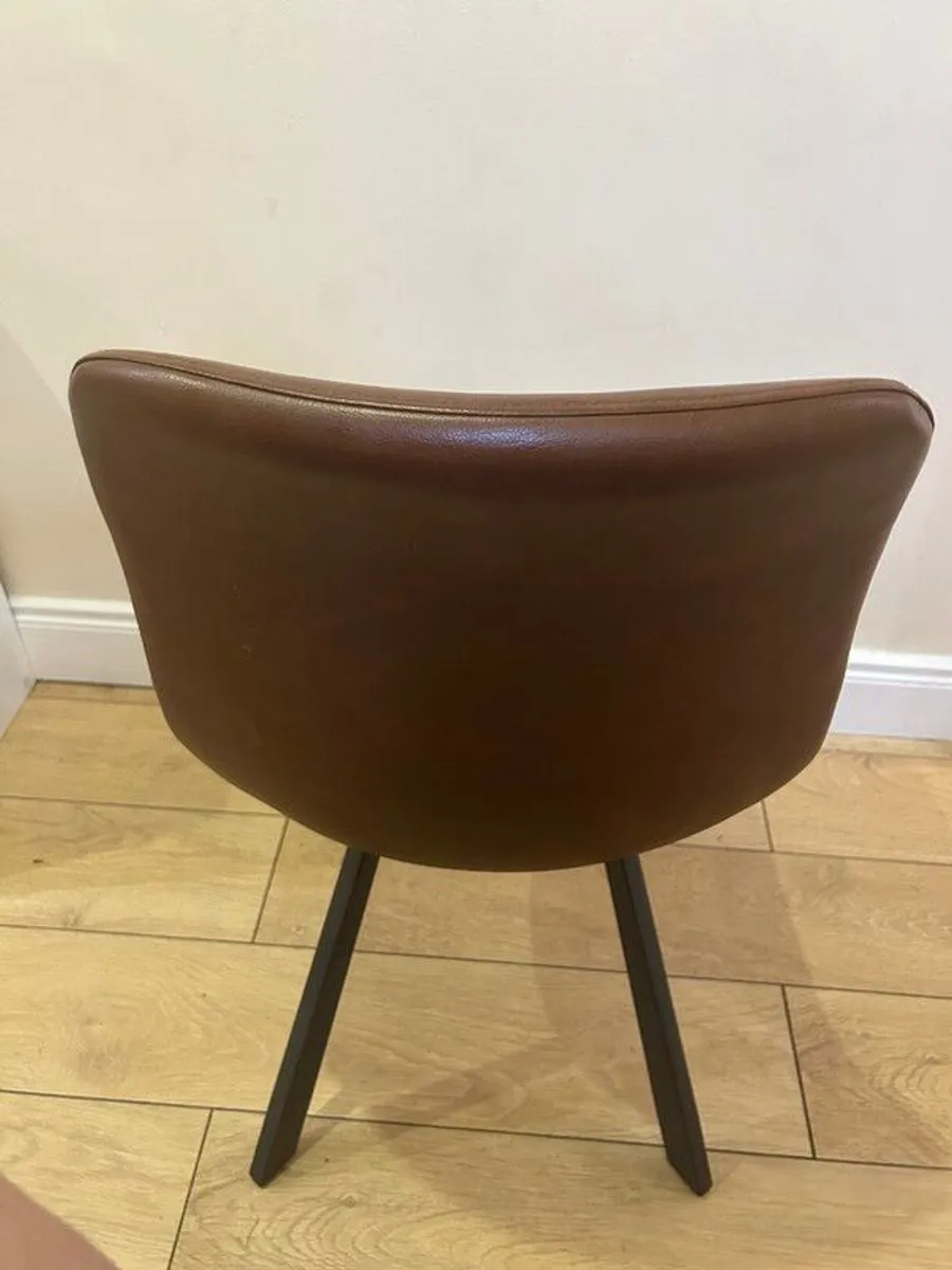 8 Dining chairs - Image 4