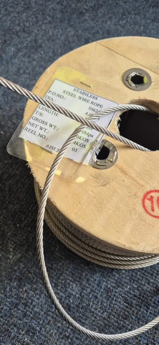 316 stainless wire rope  4mm