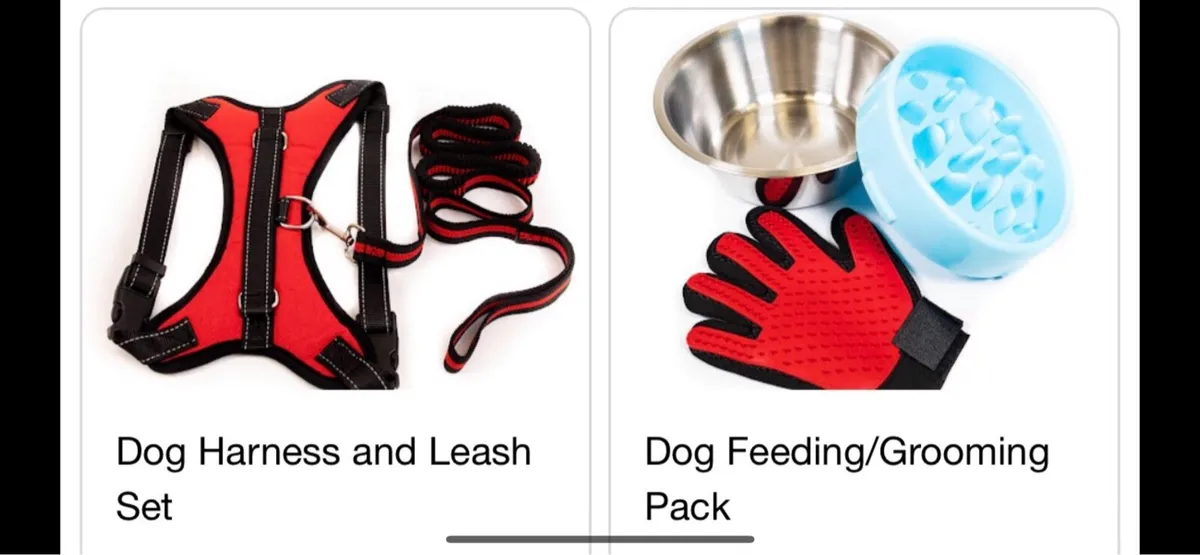 Pet dog accessories stock.  Cost €4,500 - Image 1