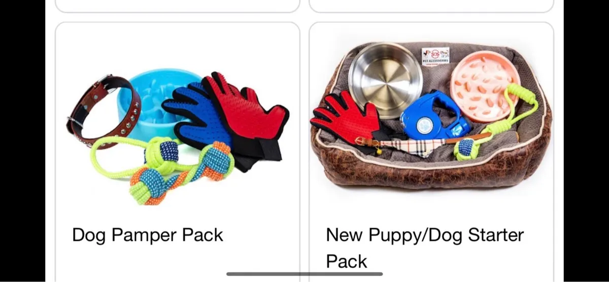 Pet dog accessories stock.  Cost €4,500 - Image 1
