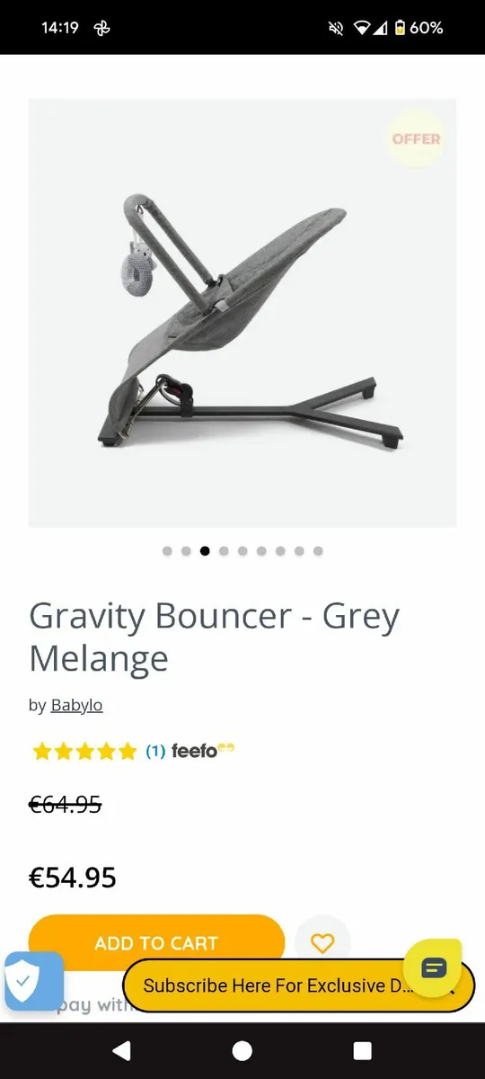 Baby bouncer / Chair - Image 1