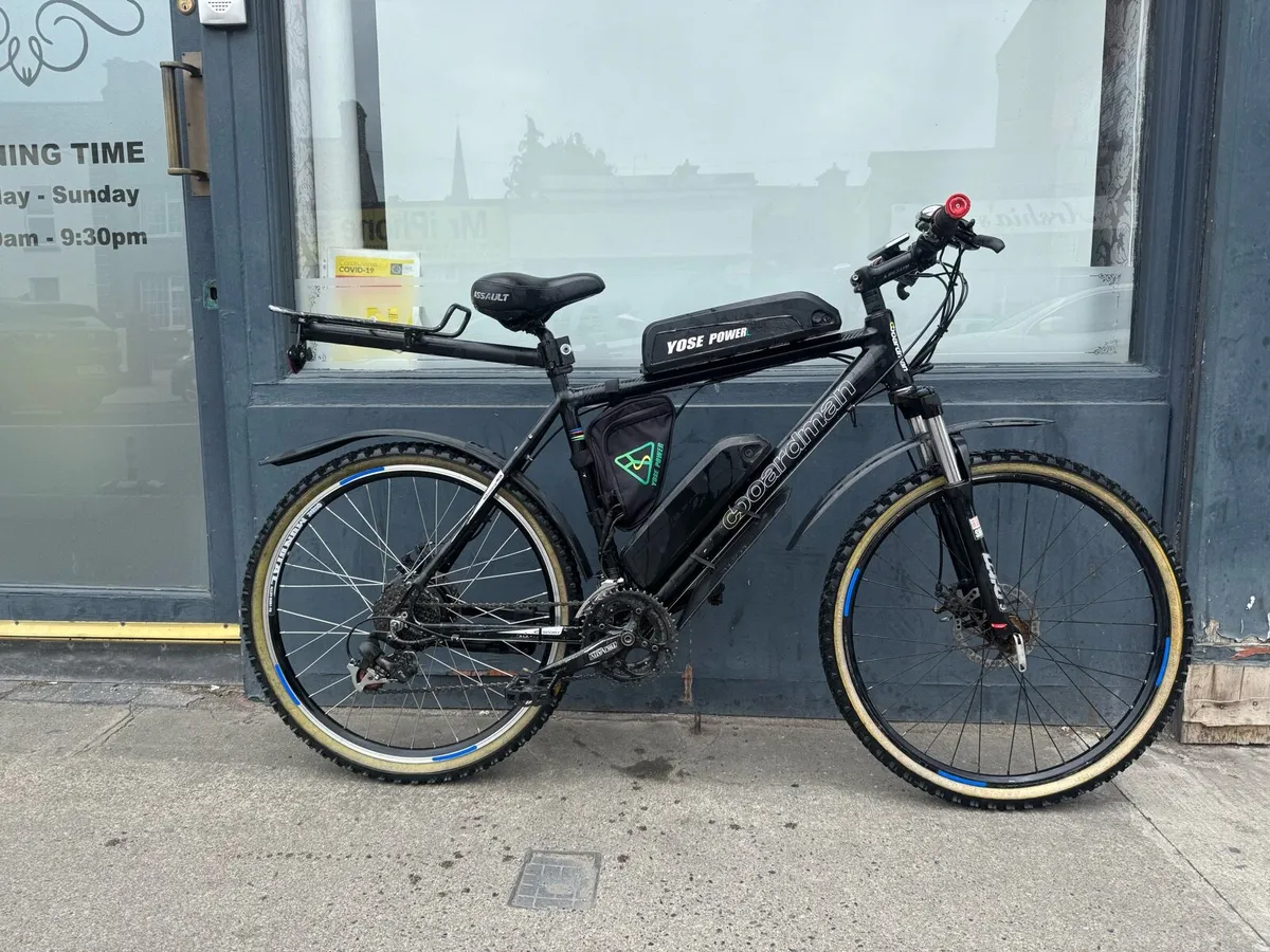 Boardman E-Bike 350w 2x Batteries - Image 1