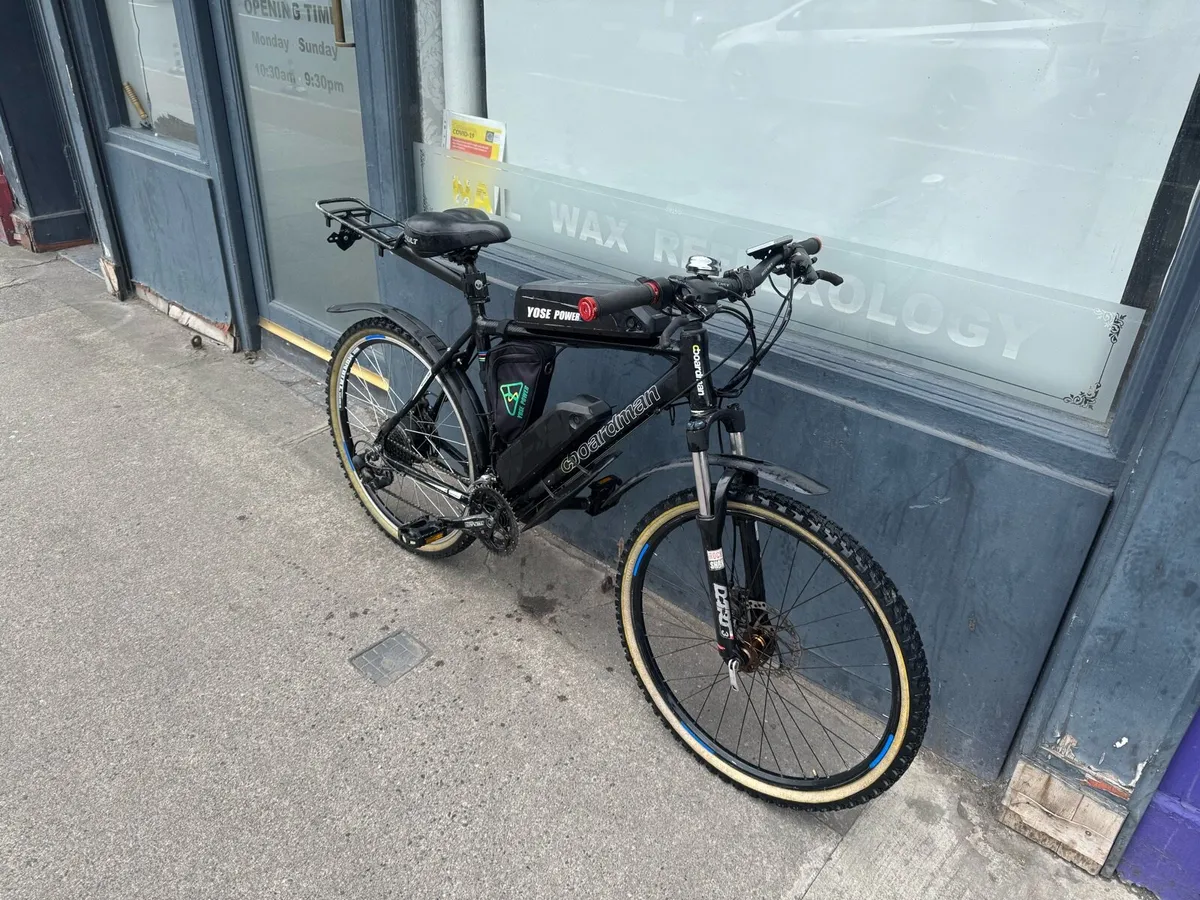 Boardman E-Bike 350w 2x Batteries - Image 3