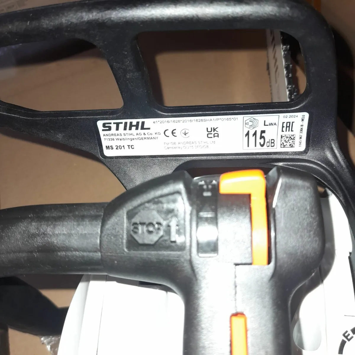 Sthill chainsaw MS201TC Brand new - Image 3