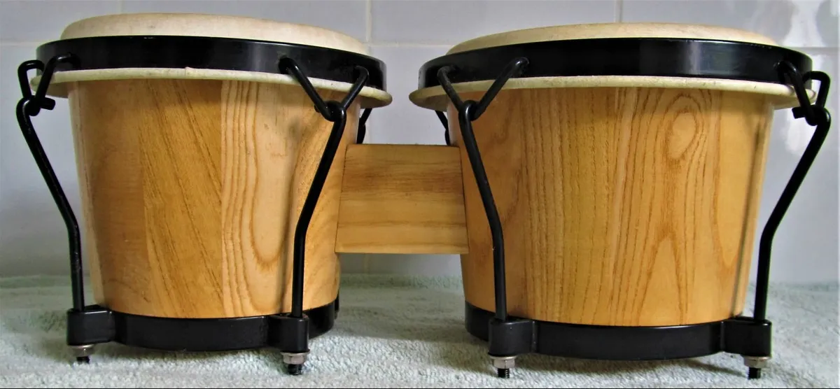 Set of Bongo Drums for sale in new condition. - Image 2