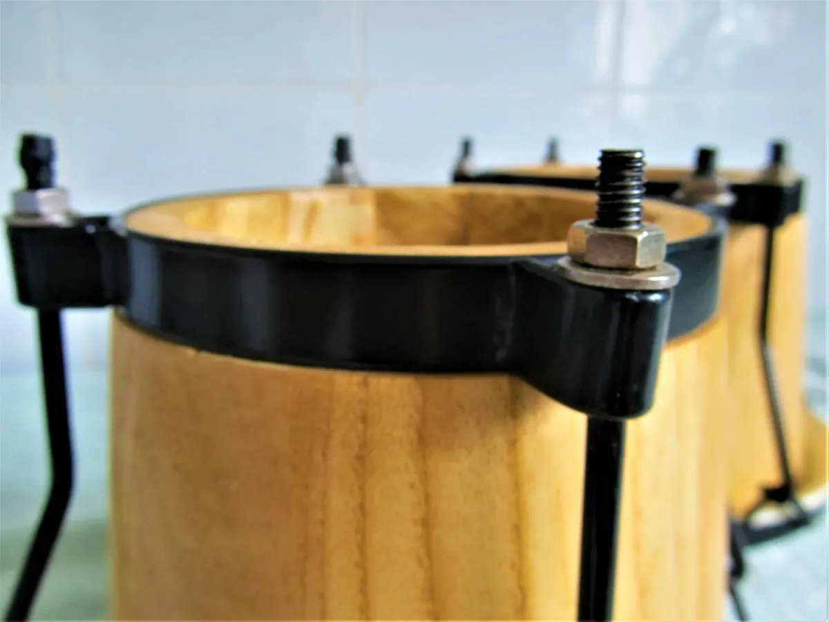 Set of Bongo Drums for sale in new condition. - Image 4