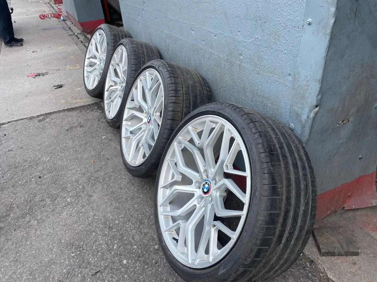21” forged bmw wheels - Image 1