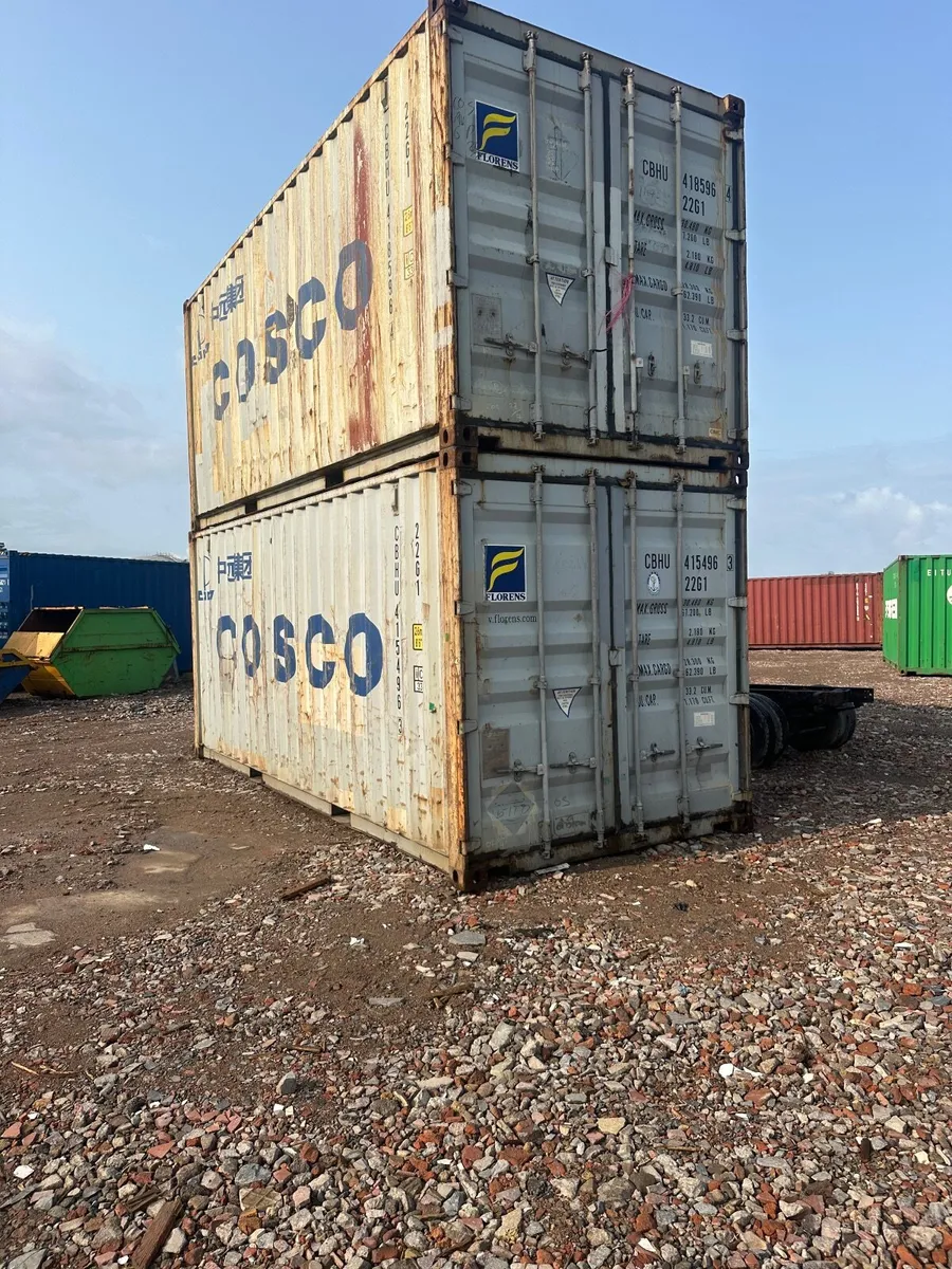 20ft shipping container wind and water tight - Image 1