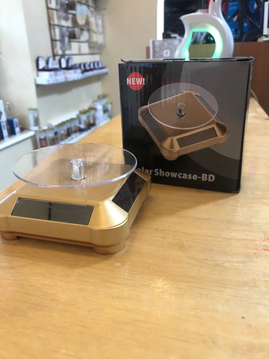 360 Solar Display Stand Case Gold - Image 2