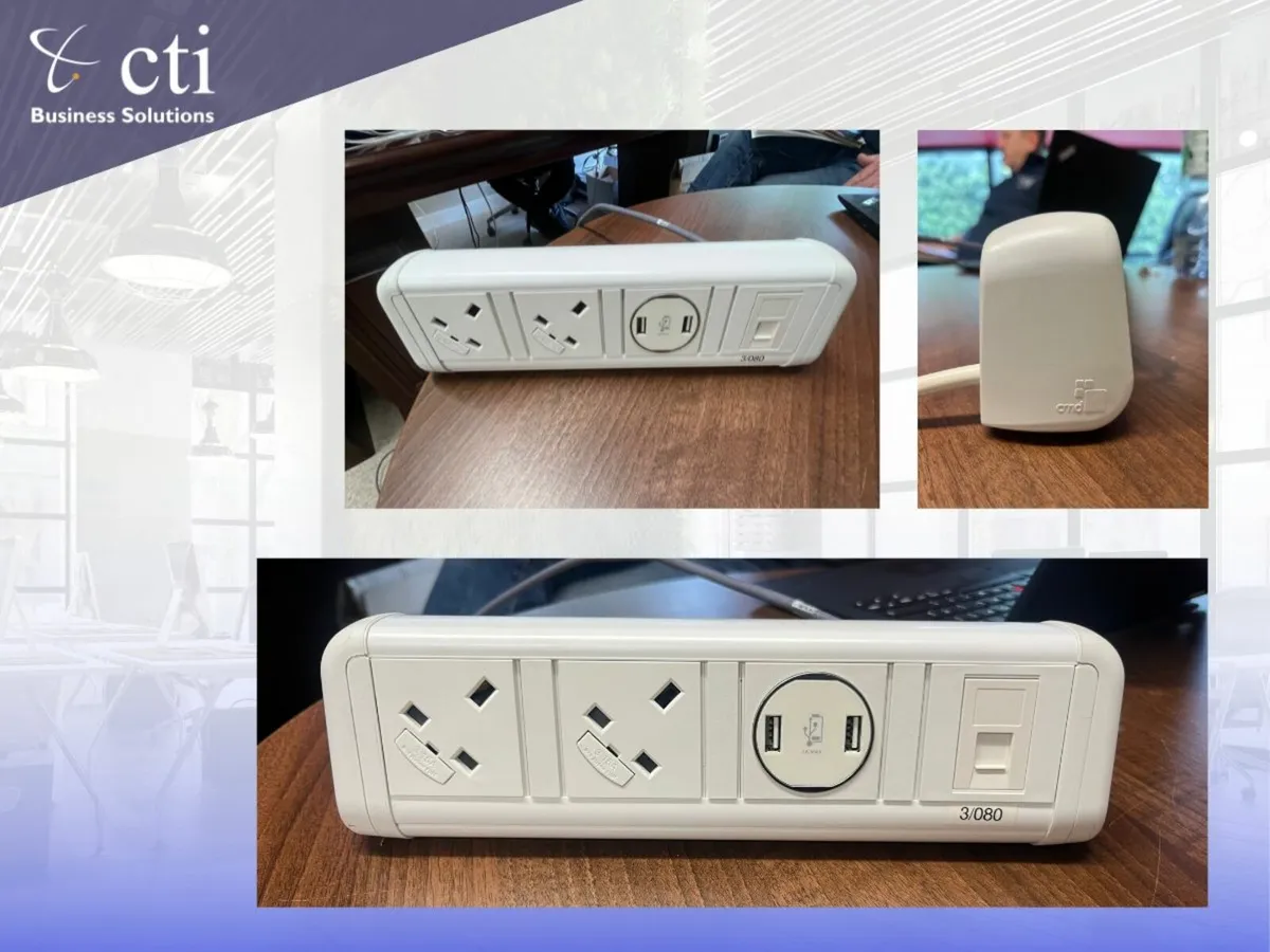 cmd Multi Power Extension - White - Image 1