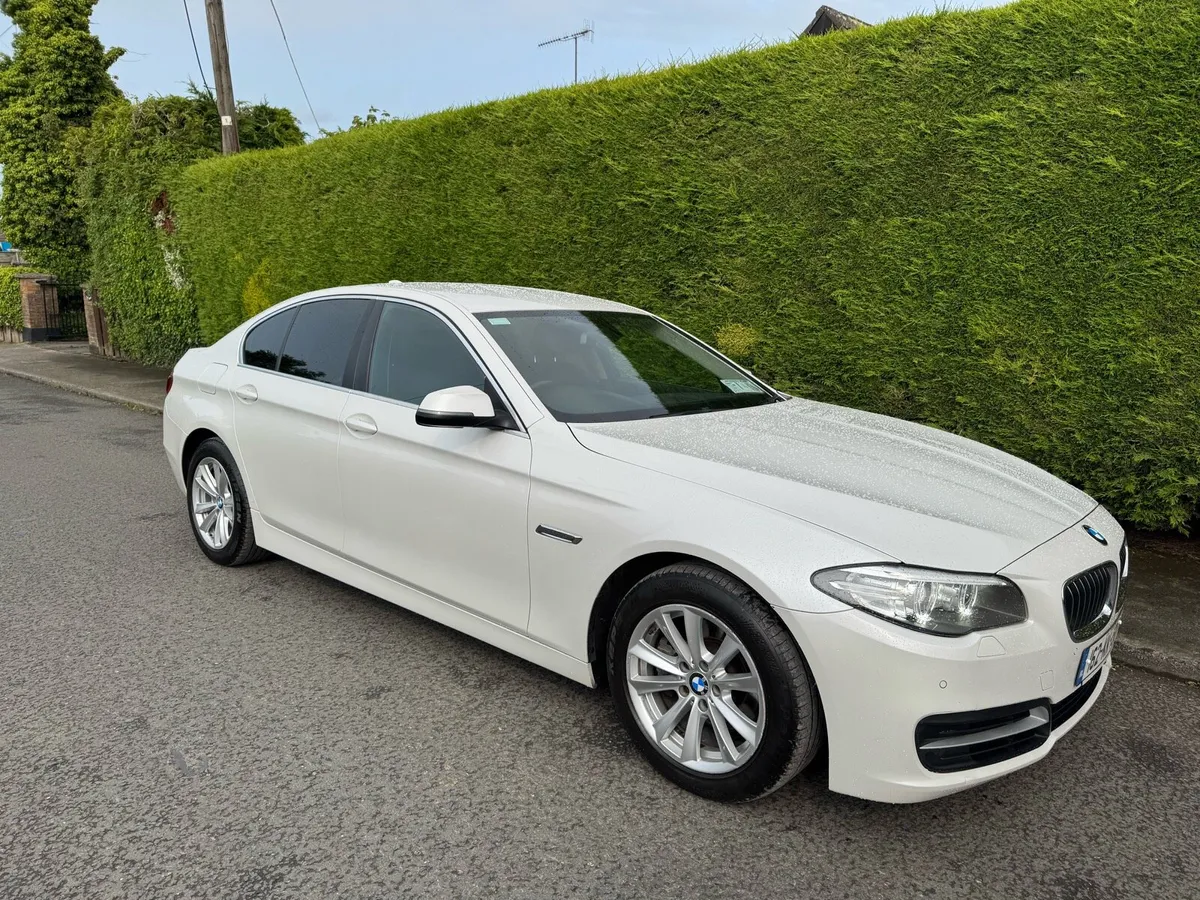 BMW 520d pearl white automatic - Image 1