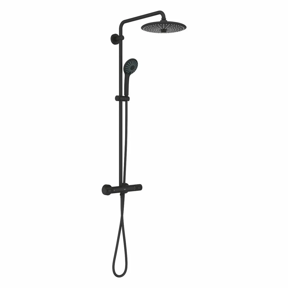 New Ex-Stock Grohe Euphoria 260 Shower Matt Black