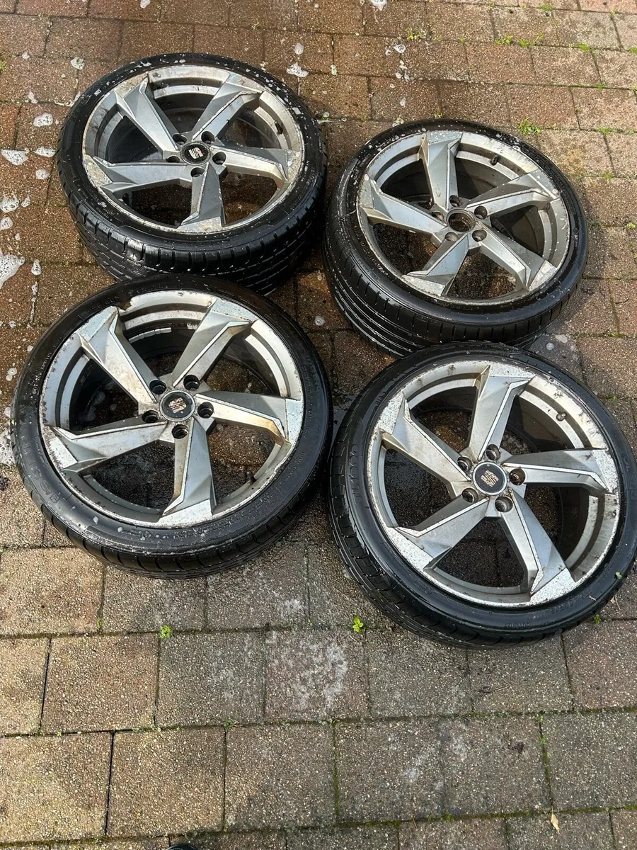 18" Alloy Wheels with Tyres – Set of 4 - Image 2