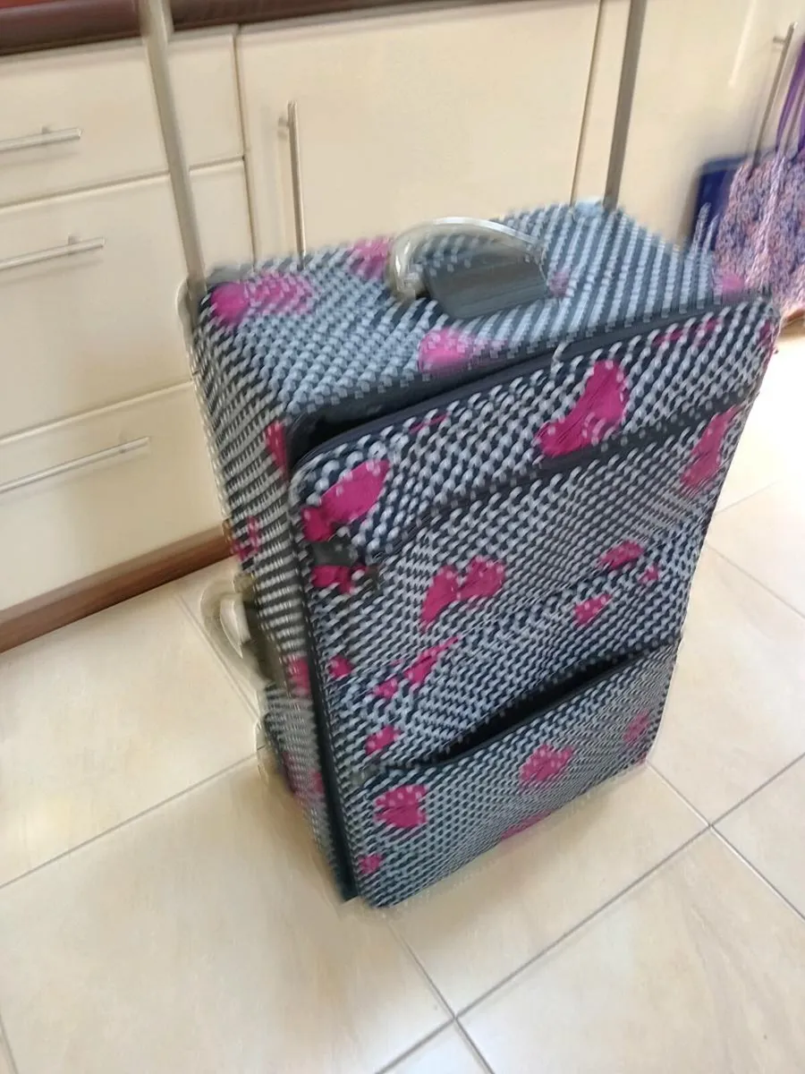LARGE 2 WHEEL SUITCASE LIKE NEW - Image 1