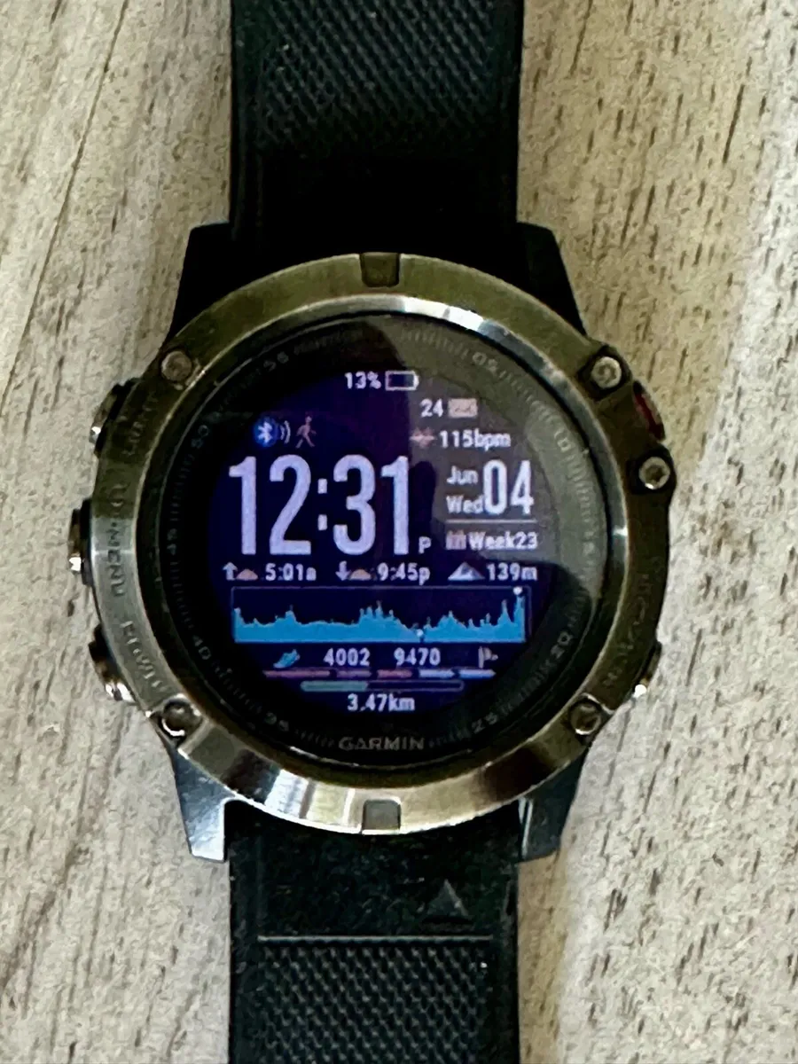 Garmin Fenix 5X Plus Watch (Sapphire GPS 51mm) - Image 2