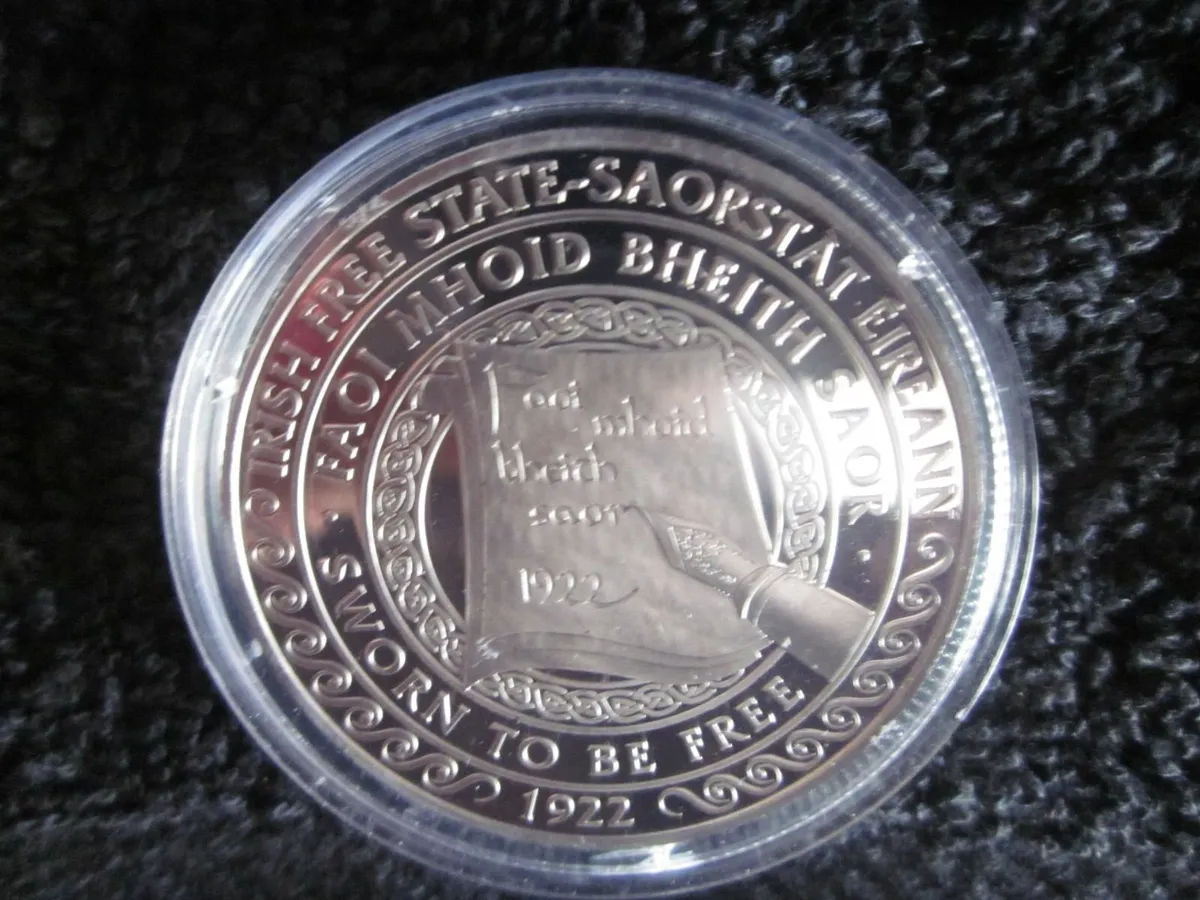 1922 Padraig Pearse Easter Rising  Silver Medal - Image 2
