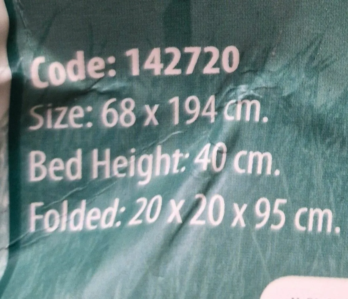 Foldable camp bed - Image 4