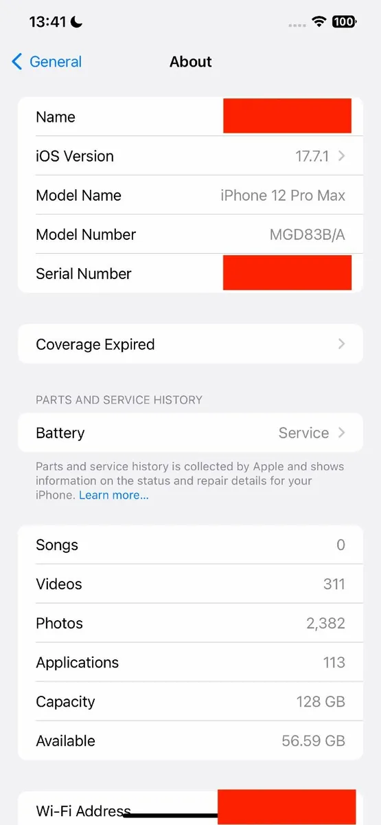 iPhone 12 Pro Max - White 128GB - Image 3