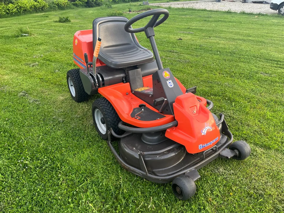 Husqvarna ride on lawnmower - Image 1