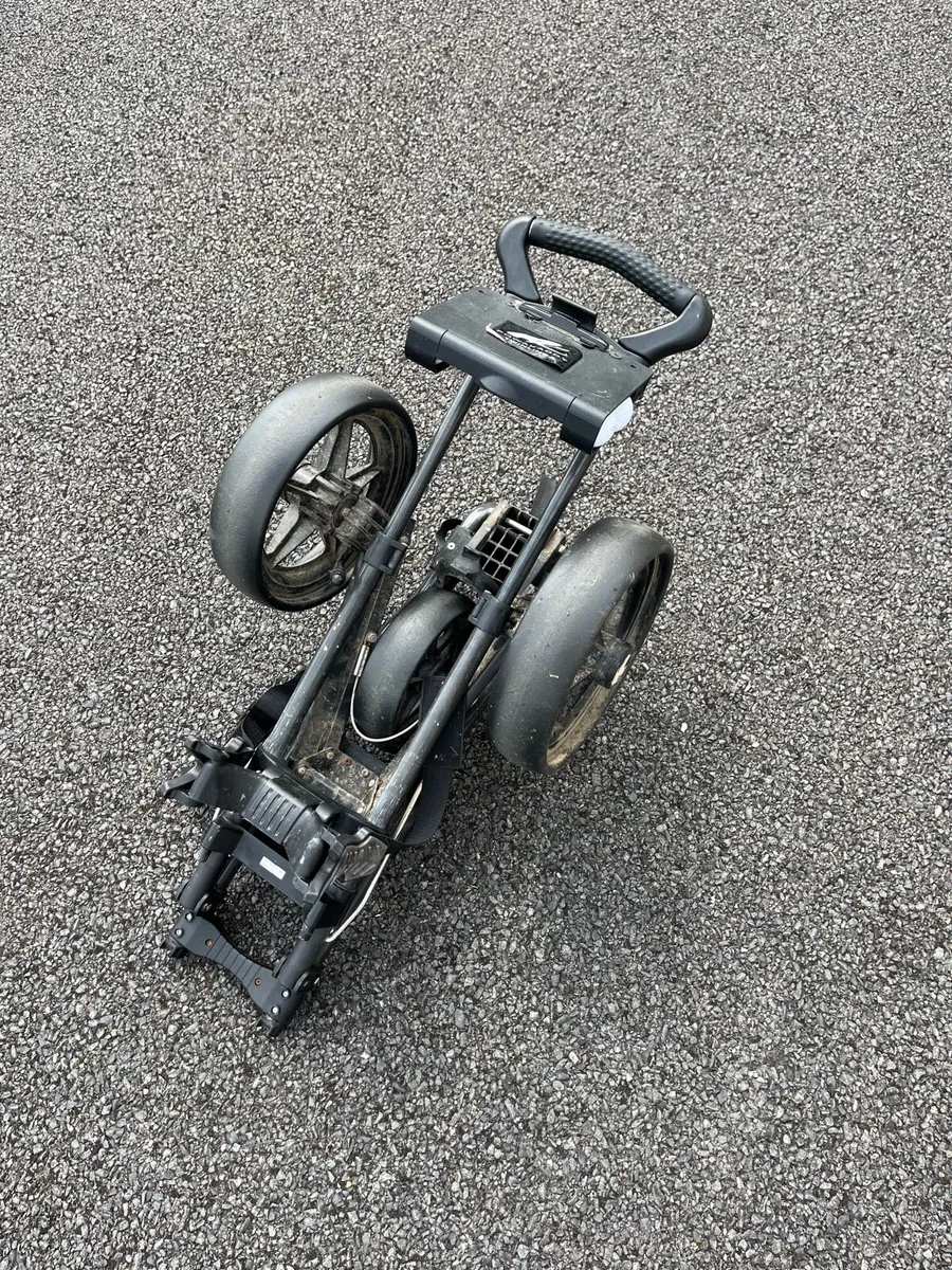 Powakaddy Twinline 3 Push Trolley - Image 4