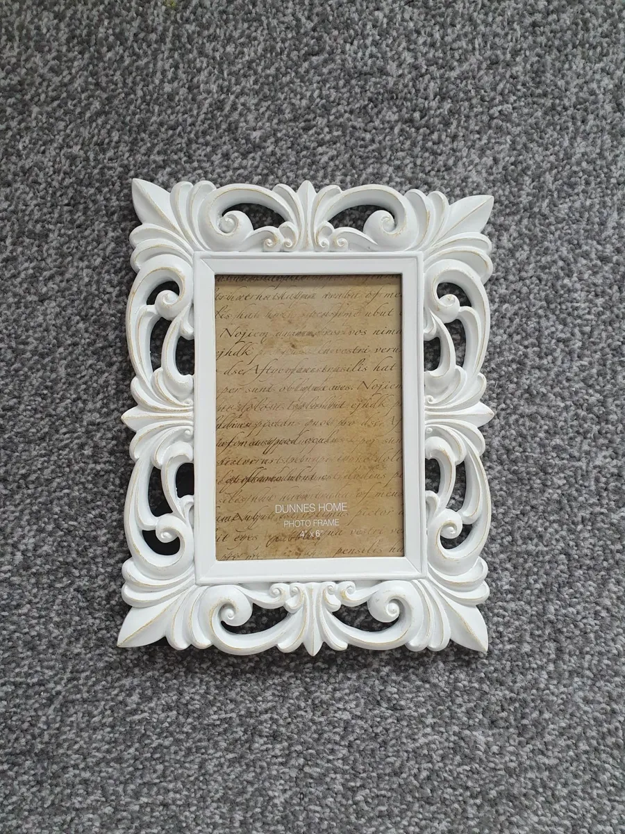 Wedding White 4" x 6" Frames x 12 - Image 1