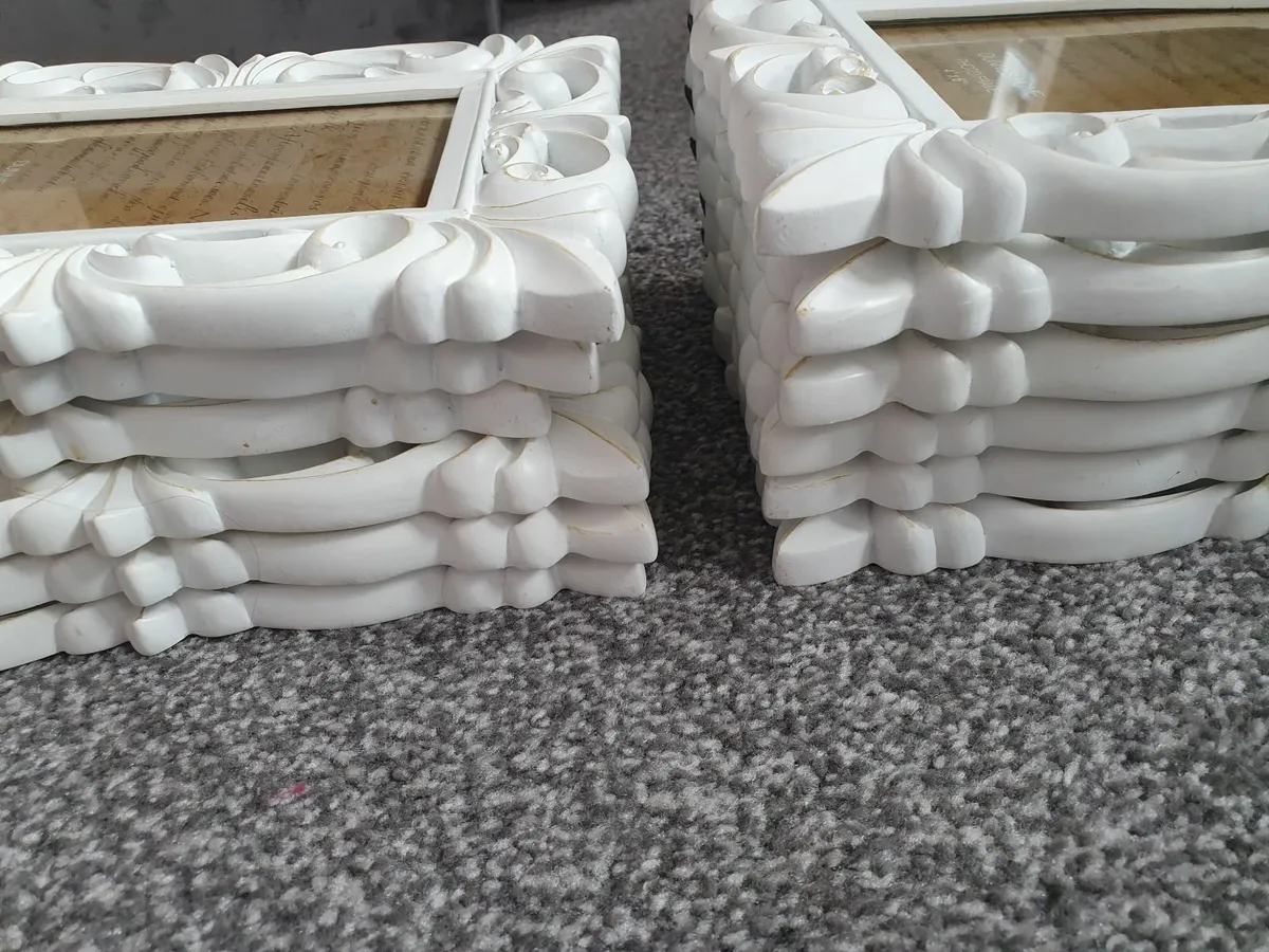 Wedding White 4" x 6" Frames x 12 - Image 2
