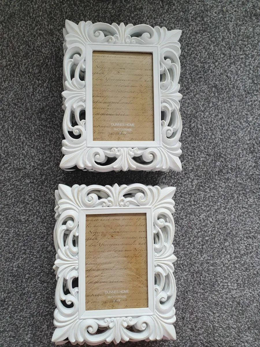 Wedding White 4" x 6" Frames x 12 - Image 3