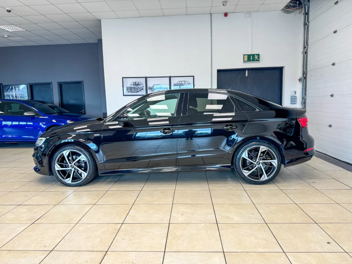 Audi A3 S-Line Black Edition Saloon - Image 4