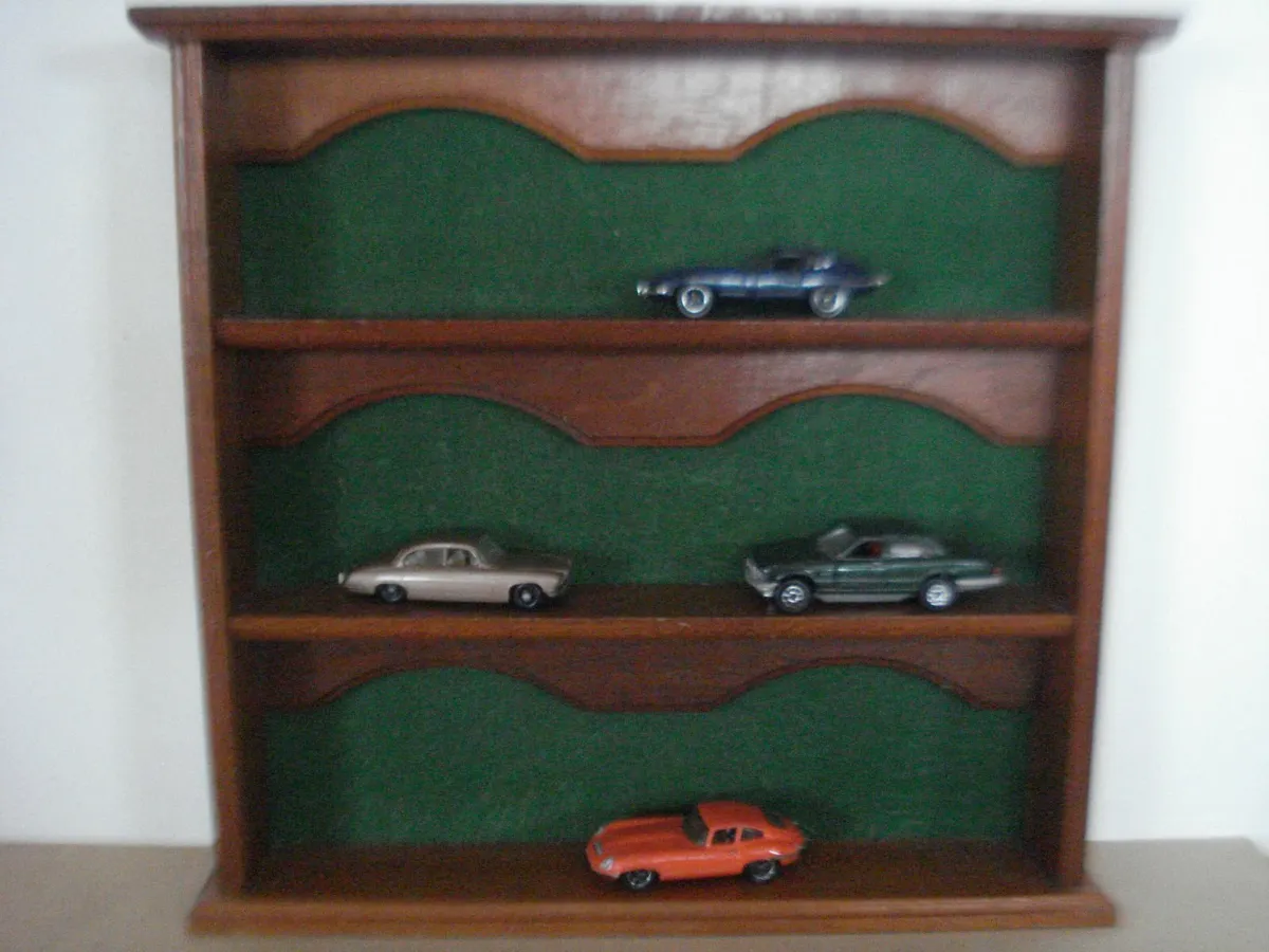 MODEL COLLECTOR WOODEN DISPLAY CABINET & UNIT. - Image 2