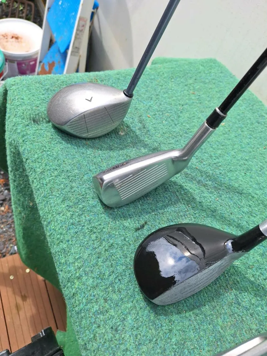 Golf clubs, full set and bag - Image 3