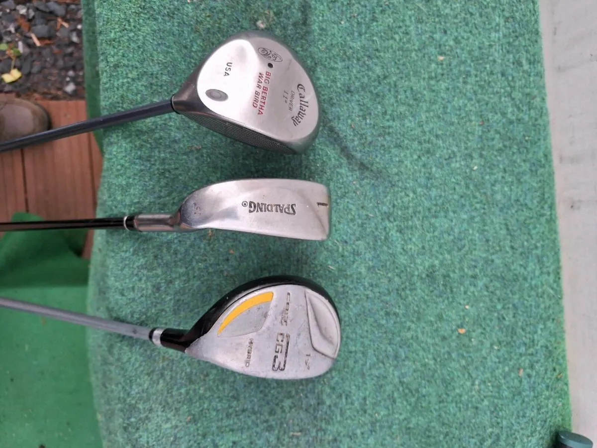 Golf clubs, full set and bag - Image 4