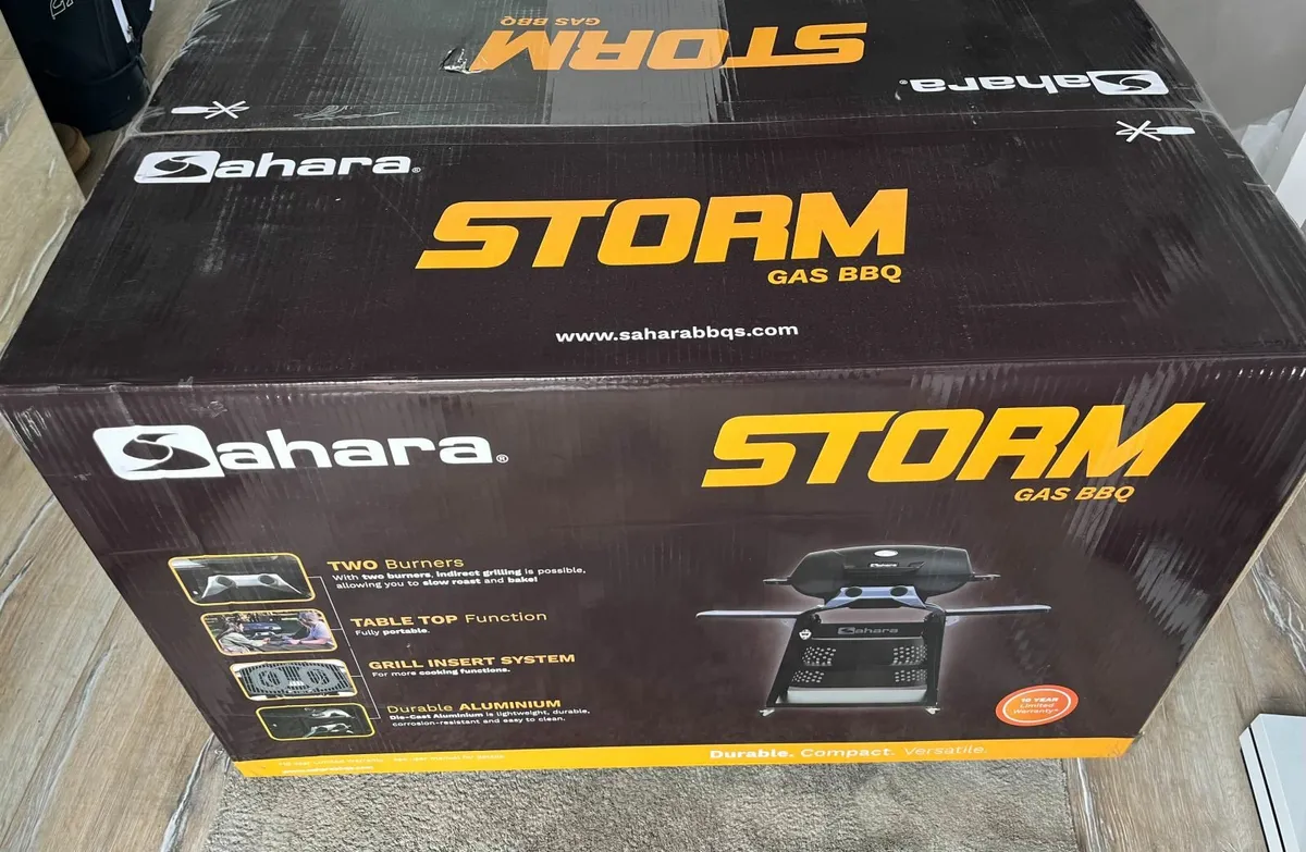 Sahara Storm 2 Burner Gas BBQ - Image 3