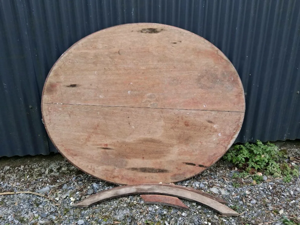 Lovely mahogany table top - Image 2