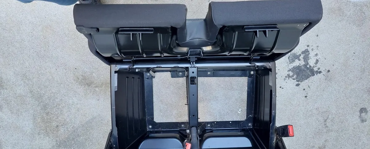 VW T6 Transporter Front Double Seat Simora Fabric - Image 2