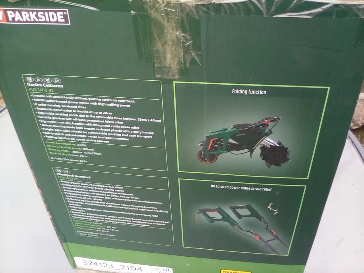 Electric Powered Garden Cultivator / Tiller. - Image 3