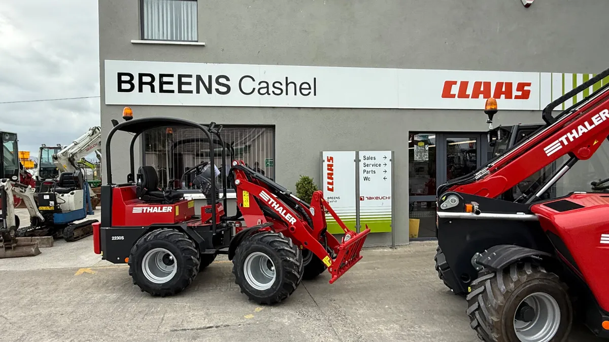 Thaler 2230S Compact Wheel Loader - €114 per week - Image 1