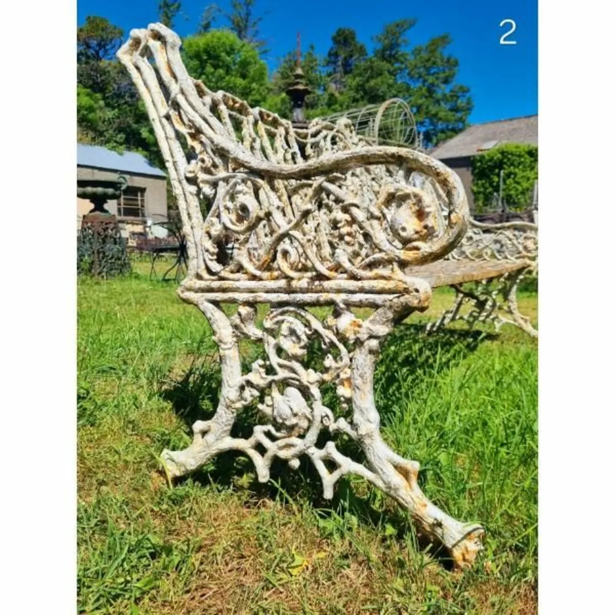 Cast Iron Bench KAS776 - Image 2