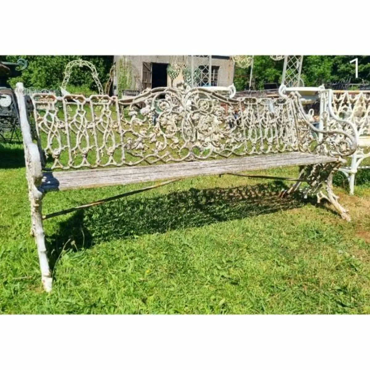 Cast Iron Bench KAS775 - Image 1