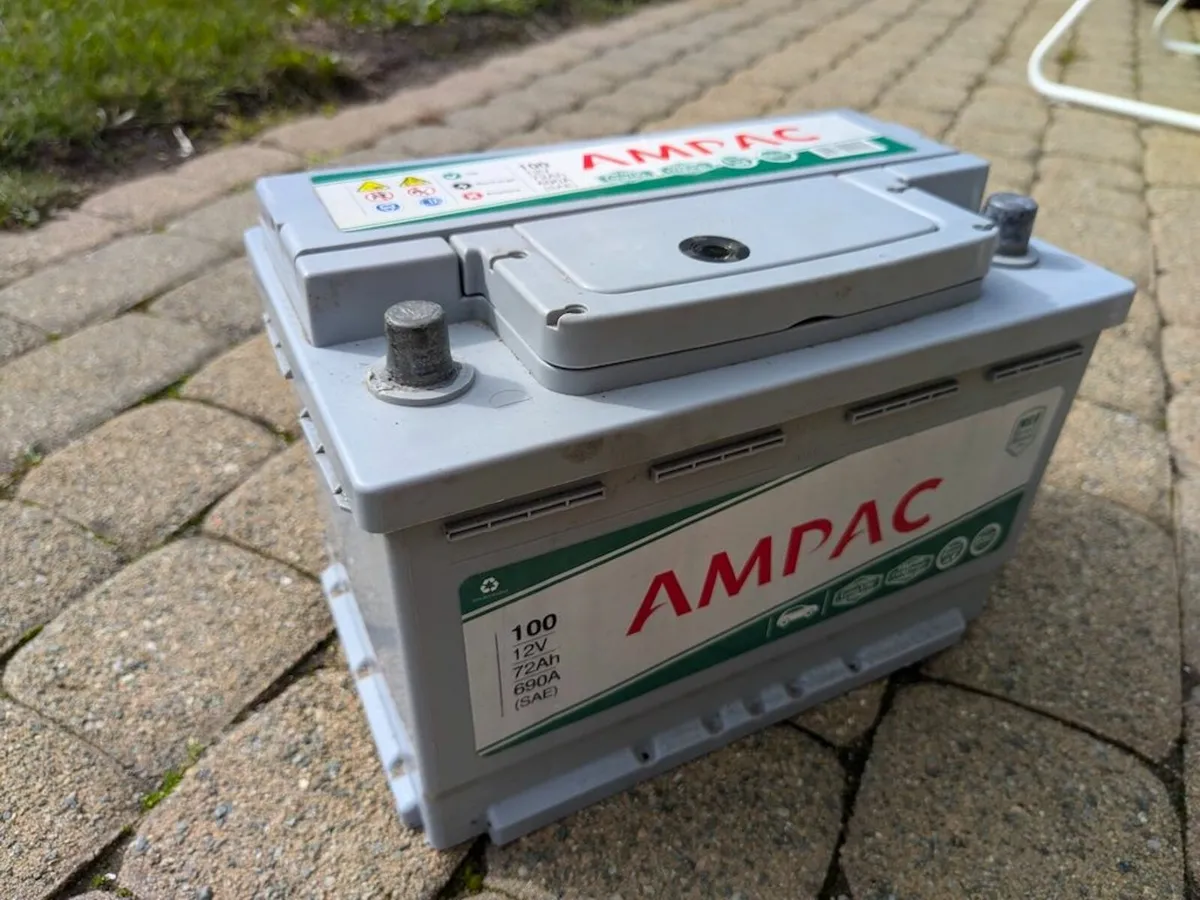 Ampac battery 72Ah (690A) - Image 1