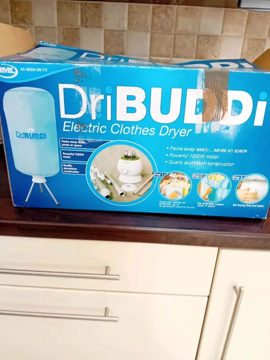 ELECTRIC CLOTHES DRYER AS NEW BOXED
