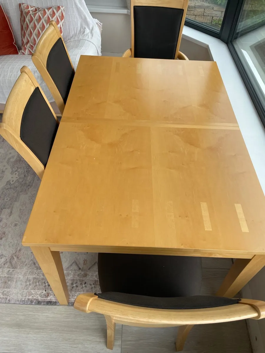 Dining Table and Chairs - Image 1